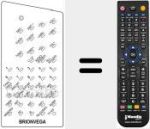 T&eacute;l&eacute;commande pour remplacer 660.01.0183