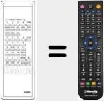 Replacement remote control for MARK 4 A TEXT