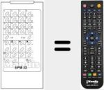 Ersatzfernbedienung f&uuml;r EPM 32