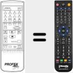 Ersatzfernbedienung f&uuml;r HQS-200