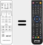 Télécommande pour remplacer IMC 10 T