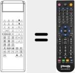 T&eacute;l&eacute;commande pour remplacer IR 516