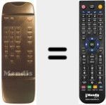 Replacement remote control for JSR-5500 P.I.P