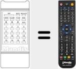 Ersatzfernbedienung für PS 1