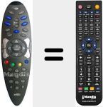 Ersatzfernbedienung für RC-0198