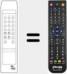 Télécommande pour remplacer RC 1420