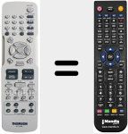 T&eacute;l&eacute;commande pour remplacer RCT 192 DB 1