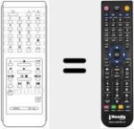 Ersatzfernbedienung f&uuml;r RT 102