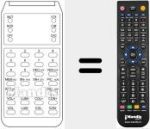 T&eacute;l&eacute;commande pour remplacer SDA 200