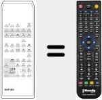 Replacement remote control for SHP 401