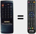 T&eacute;l&eacute;commande pour remplacer STR 2050