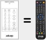 Ersatzfernbedienung für STR 550