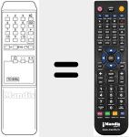 T&eacute;l&eacute;commande pour remplacer TC 125 SL