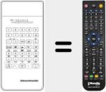 T&eacute;l&eacute;commande pour remplacer TC 360