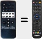 Télécommande pour remplacer TITAN S / SP