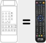 T&eacute;l&eacute;commande pour remplacer TP 859
