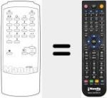 Replacement remote control for VS 079 H