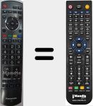 T&eacute;l&eacute;commande pour remplacer N2QAYB000116