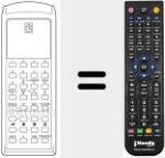 Télécommande pour remplacer RC 42