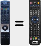 Ersatzfernbedienung für RC5116