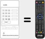 Ersatzfernbedienung für RC 200