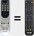 T&eacute;l&eacute;commande pour remplacer MD111