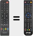 Télécommande pour remplacer BR01