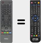 Télécommande pour remplacer 8301HA18M00020 (HTR-A18M)