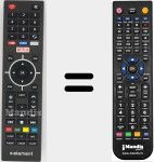 Ersatzfernbedienung für KY49C-178A