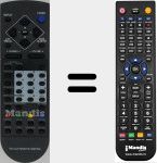 Télécommande pour remplacer MI-RMC220 