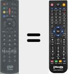 Télécommande pour remplacer RC5840