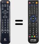 T&eacute;l&eacute;commande pour remplacer REMCON1744