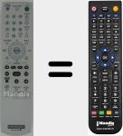 Télécommande pour remplacer RM-SCR50
