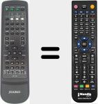 Télécommande pour remplacer SR-167