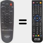 Ersatzfernbedienung für SR2016