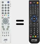 Replacement remote control for RM-C1861 (VE30039453)