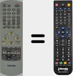 Télécommande pour remplacer WC-FM2