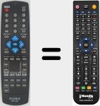 Télécommande pour remplacer SR1443