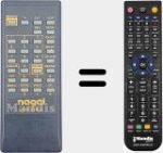 Replacement remote control for CR-2000