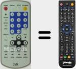 Ersatzfernbedienung für REMCON1569