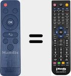Replacement remote control for REMCON1913