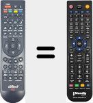 Ersatzfernbedienung für REMCON1916