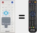 Replacement remote control for REMCON2061