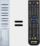 Ersatzfernbedienung für REMCON2062