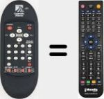 Replacement remote control for SCI001