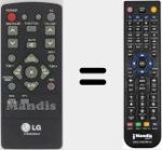 Télécommande pour remplacer AKB36086223