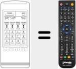 Ersatzfernbedienung f&uuml;r REMCON1275