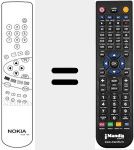 Replacement remote control for REMCON1264