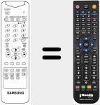 Replacement remote control for TM48 (AA5910032W)