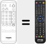 Replacement remote control for CT-9732 (23120933)